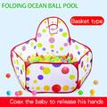 1pc Ocean Ball Pool With Basketball Basket Bobo Pool Toy 0.9m (excluding Ball)