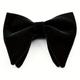 Velvet Butterfly Black Bow Tie For Wedding Groomsmen, Formal Events, Ideal Choice For Gifts