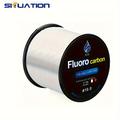 500m Fluorocarbon Fishing Line - Strong Nylon Carbon Fiber Leader For Fly Fishing - Sinks Quickly For Better Bait Presentation