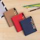 1pc Brown Paper Cover Spiral Coil Notebook Notepad With Pen Color Sticky Notes 60 Sheets Meeting Record Notebook