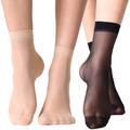 10 Pairs Women Sock Socks Female Socks Sexy Thin Transparent Sock Women's Socks Ultrathin Crystal Sock For Women High Elastic Socks Female Socks