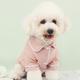 1pc Pet Simple Casual Button-down Pajamas, Dog Home Wear Clothes, Soft Puppy Shirt