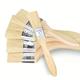 5pcs Wooden Handle Paint Brushes - Perfect For Marine, Bbq, And Household Projects!