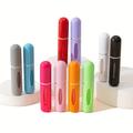 10pcs Mini Travel Perfume Refillable Atomizer, Portable Perfume Spray Bottle, Travel Perfume Scent Pump Case Fragrance Empty Container Spray Bottle For Traveling And Outgoing, 5ml