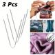 3pcs Circular Knitting Needles Metal Circular Knitting Needles Set Knitting Yarn Knitting Needles For Sweaters Hats Socks For Handwork Hobby Craft