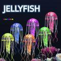 Artificial Jelly-fish Fish Tank Decoration, Silicone Jellyfish For Aquarium