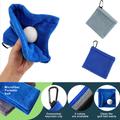 Golf Balls Cleaning Towel With Carabiner Hook - Get A Spotless Club Head Every Time!