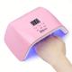 Nail Dryer With Auto Sensor, Rechargeable, Cordless Gel Uv Led Nail Lamp, Professional Polish Nail Light, Double Light Source, For Home And Salon