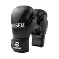 Boxing Gloves For Men & Women, Boxing Training Gloves, Kickboxing Gloves, Sparring Punching Gloves, Heavy Bag Workout Gloves For Boxing, Kickboxing, Muay Thai, Mma