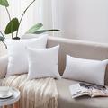 1pc White Cotton Pillow, Sofa Pillow And Cushion, Dinning Chair Seat Cushion Office Living Room Seat Cushion For Room Decor Home Decor