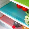 4pcs Refrigerator Liners Mats Reusable, Waterproof Oilproof Moisture-proof Pads, Fridge Liners For Dinner Freezer Glass Shelf Cupboard Cabinet Drawer
