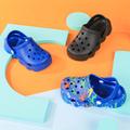 Cartoon Pattern Clogs For Boys Kids, Non Slip Lightweight Quick Drying Clogs For Indoor Outdoor Shower Beach Pool, Summer