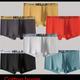 1/3/5/10pcs Men's Fashion Underwear Set, Breathable Soft And Comfortable Quick Dry Elastic Boxer Briefs Underwear Trunk Antibacterial Cotton Boxer Underwear