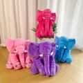 Cuddle Up With This Adorable 15.8in Soft Plush Elephant Toy - Perfect Birthday Gift!