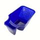 1pc Plastic Roller And Brush Cup, Blue Paint Bucket, Home Improvement Tools, For Painting Walls