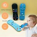 Silicone Baby Teether Toys, Teething Toys For Babies 6-12 Months, Remote Control Shape Infant Toddlers Baby Chew Toys