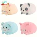 7.5in Soft Animal Cartoon Pillow Cushion, Cute Fat Dog Cat Pig Little Deer Panda Plush Toy, Stuffed Lovely Kids Birthday Gift