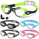 1pc Anti-fog Uv Protection Swimming Goggles, Waterproof Adjustable Swimming Glasses, Swim Eyewear For Men Women