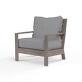 Sunset West Laguna Canvas Flax Patio Chair w/ Cushions, Granite | Wayfair SW3501-21-5402