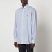 Cotton-Blend Poplin Shirt