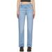 Blue Ribcage Full Length Jeans