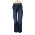 Arizona Jean Company Jeans - Mid/Reg Rise: Blue Bottoms - Women's Size 14