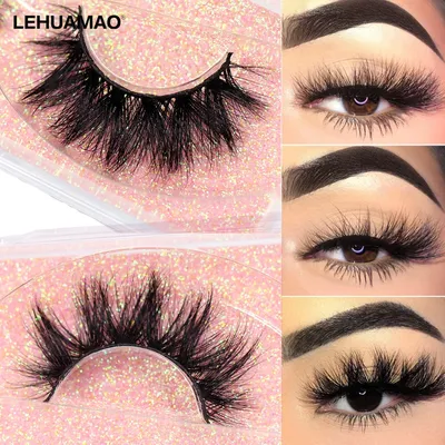 16mm-18mm Mink Eyelashes Long Lasting Mink Lashes Natural Dramatic Volume Eyelashes Extension Thick
