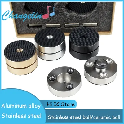 HiFi Audio Speaker Stand Foot Pad Anti-shock Absorber Spike Isolation Feet For Amplifier Preamp DAC