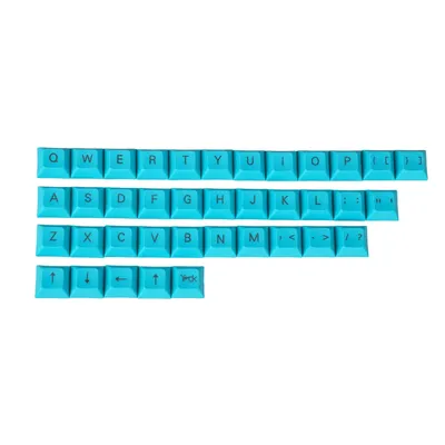 Wholesales YMDK Top print DSA 37 Key Keycap Keyset 1.4mm PBT For MX Switches Mechanical Keyboard
