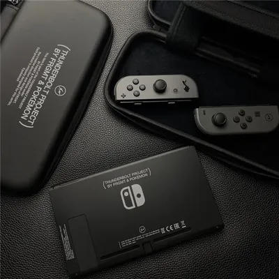 Replacement Housing Shell For Nintendo Switch NS Limited THUNDERBOLT PROJECT BY FRAGMENT & Pokemom Joy-con Back shell Case Cover