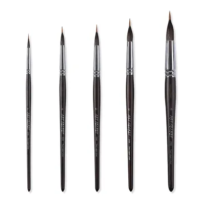 Artsecret New Arrivals 2108 Two Layer Liner Watercolor Painting Brush Sharp Tip Squirrel Hair Mix