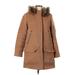 J.Crew Wool Coat: Brown Solid Jackets & Outerwear - Women's Size 10