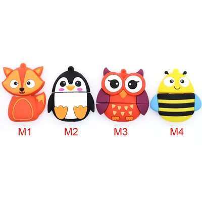 cartoon memory stisk usb flash drive pen drive 32gb pendrive 16gb 8gb 4gb 64gb usb flash memory Fox