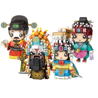 LOZ MINI Blocks Teens Building Toys Girls China Gift Beijing Opera Homen Decor Women Presents