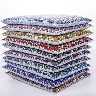 Big Bulk Package SS3-SS30 Flatback Non Hotfix Crystal Nail Art Rhinestone Decoretion Glitter