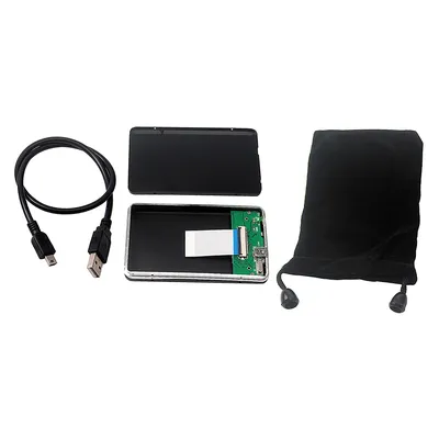 1.8 inches ZIF/CE 40pin HDD Enclosure, USB 2.0 External Case Box for Hard Disk Drive