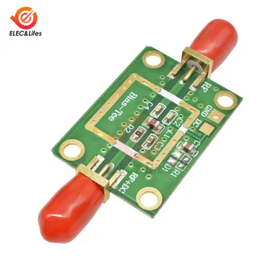 Bias Tee Wideband Frequency 10MHz -6GHz RF DC blocker for HAM radio RTL SDR LNA Low Noise Ham Radio