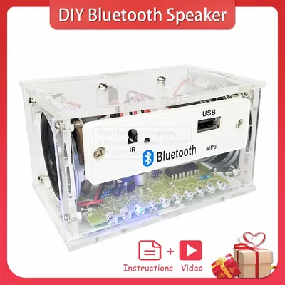 DIY Bluetooth Speaker Kit Electronics DIY Soldering Project Practice Solder Assembly DIY Electronic