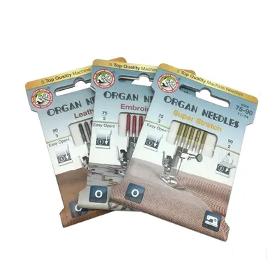 5pcs High Quality Organ Needles Domestic Sewing Machine Needles Stretch For Knitted Fabrics And
