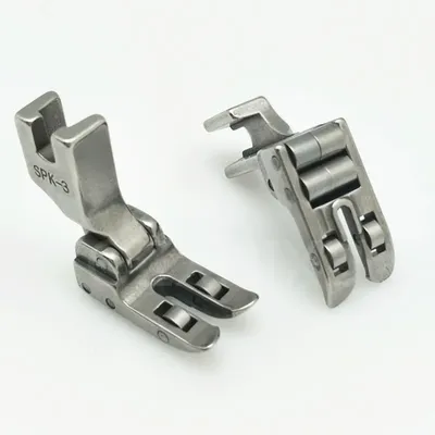 Sewing Accessories#SPK-3 Roller Presser Foot Snap-On High Shank Leather for Singer Juki Industrial