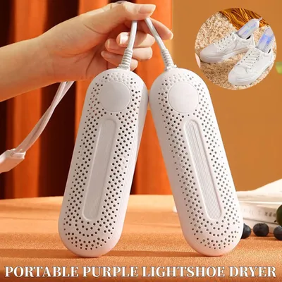 Electric Shoe Dryer Portable Deshumidificador UV Foot Boot Dryer Eliminate Odor Fast Drying Boot