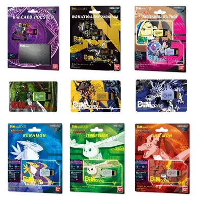 Digimon DIM Kuramon Adventure PB DINOSALIR ROAR WOLF HOWL ROAR TRUE SHADOW HOWL HOLSTER MEDAROT DIM