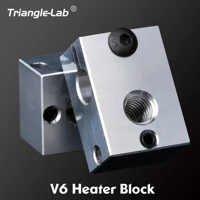 Trianglelab 3D printer parts V6 Heater Block for Sensor Cartridges for v6 HOTEND extruder for PT100