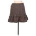 J.Crew Mercantile Casual Skirt: Brown Tortoise Bottoms - Women's Size 8