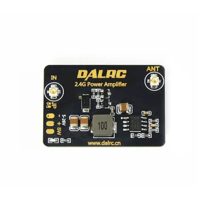 DALRC 2.4GHz 8dBm remote transmission power Amplifier distance extender for Phantom 2/FUTABA/Frsky