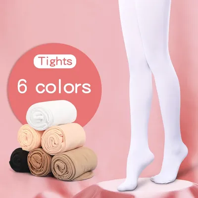 Children Girls Ballet Dance Tights Kids Adult Nylon Leggings Gymnastics Dance Ballet Pantyhose 60D 3