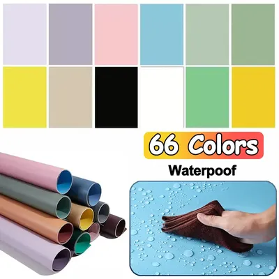 Photography Backdrops Wallpaper 57*87cm 2sides Solid Color Photo Background Props for Photo Studio