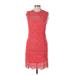 Intimately by Free People Casual Dress: Red Dresses - Women's Size Large