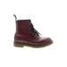 Dr. Martens Boots: Burgundy Shoes - Women's Size 7