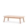 Table basse en bois 120x65cm